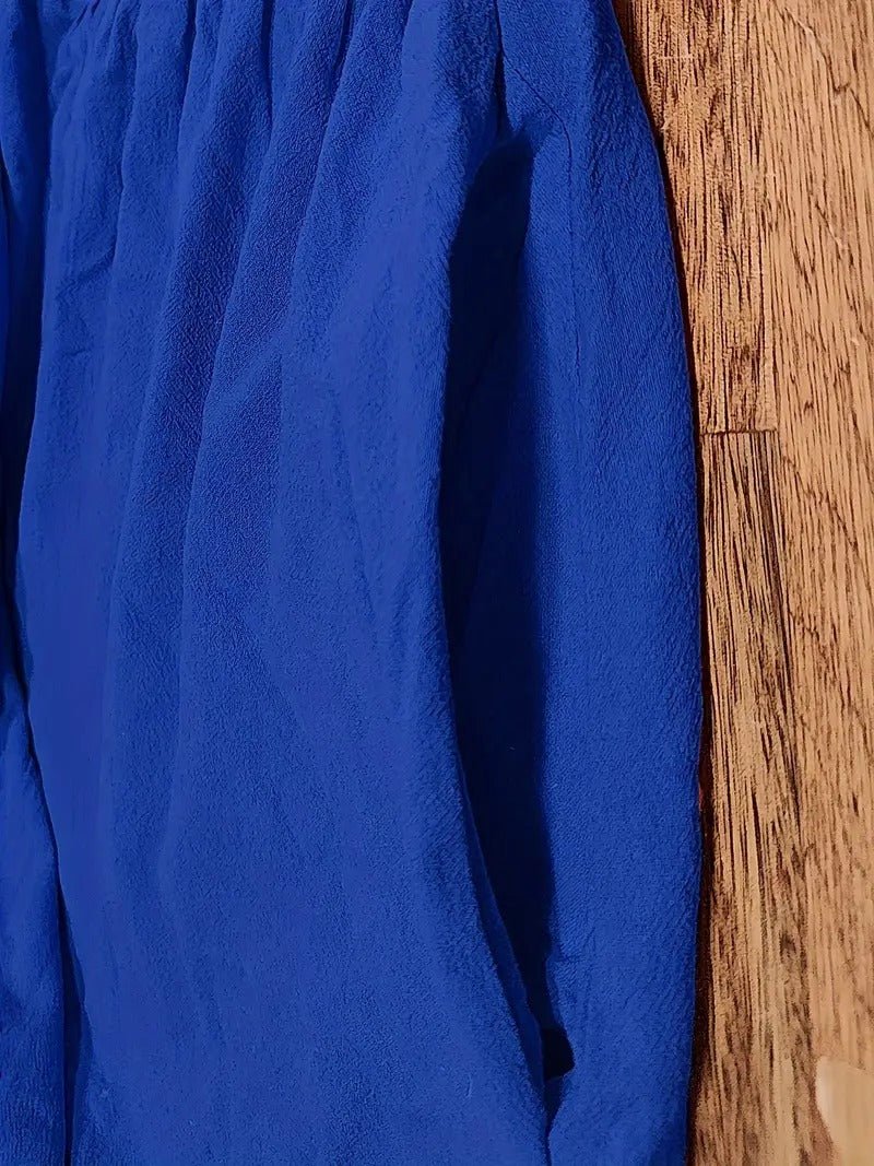 Juliane™ | Robe en lin haut de gamme avec poches