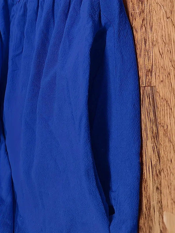 Juliane™ | Robe en lin haut de gamme avec poches