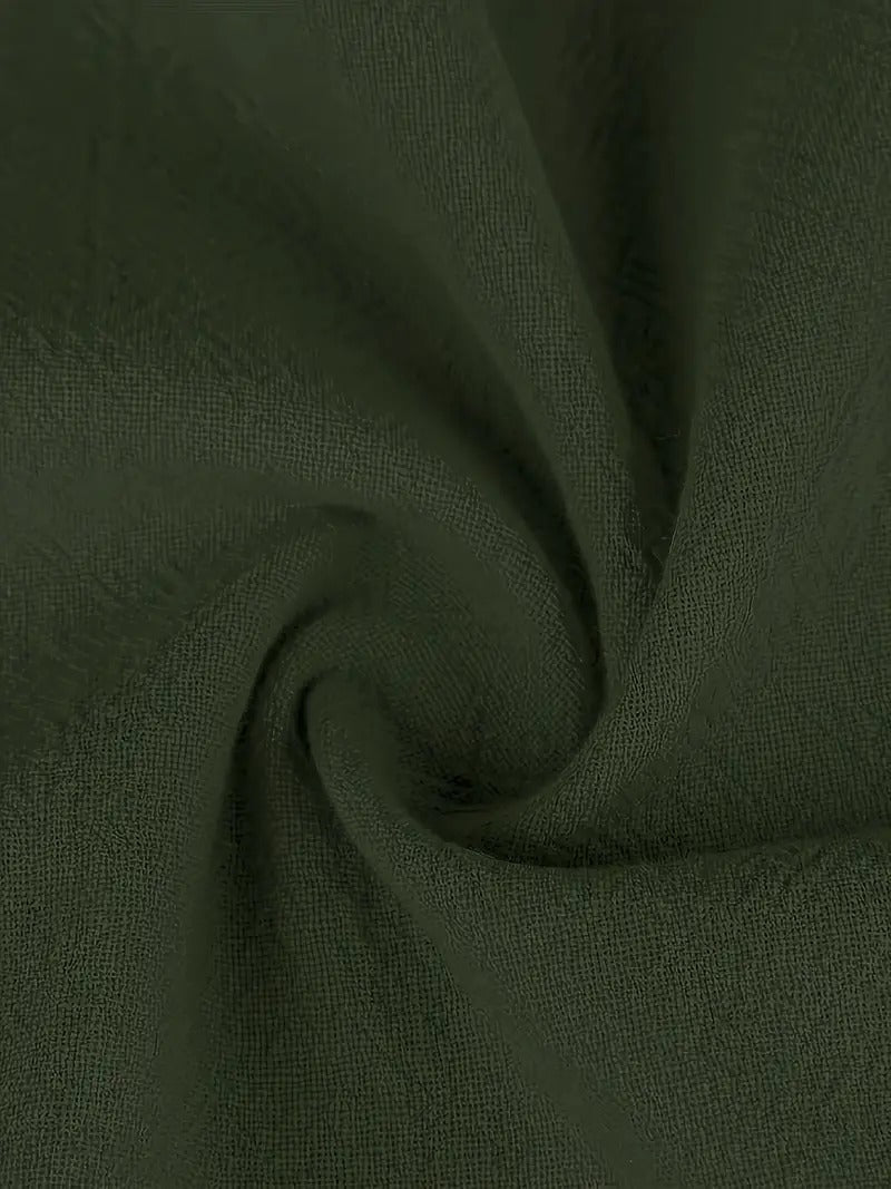 Juliane™ | Robe en lin haut de gamme avec poches