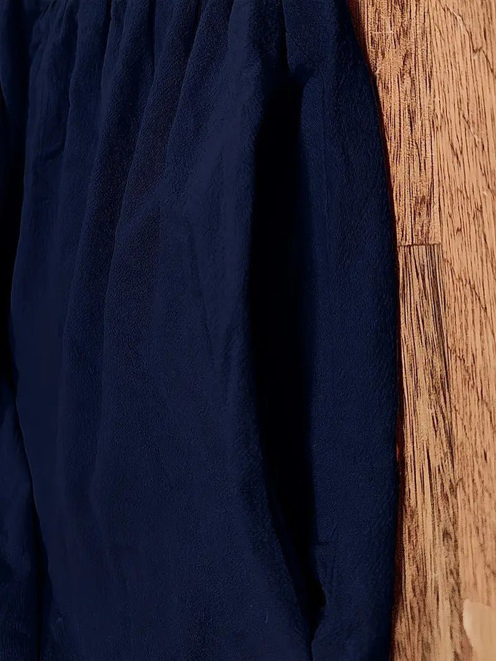 Juliane™ | Robe en lin haut de gamme avec poches