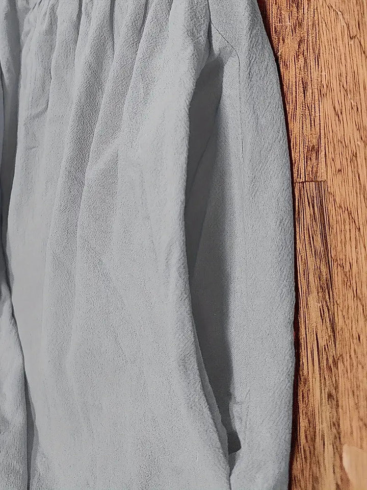 Juliane™ | Robe en lin haut de gamme avec poches