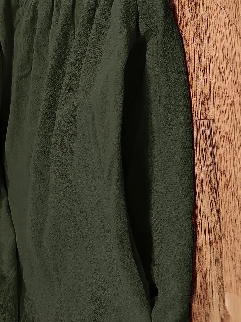 Juliane™ | Robe en lin haut de gamme avec poches