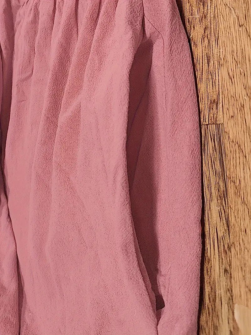 Juliane™ | Robe en lin haut de gamme avec poches