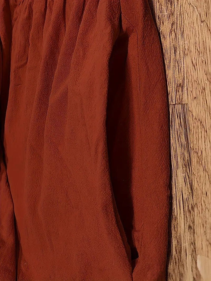 Juliane™ | Robe en lin haut de gamme avec poches