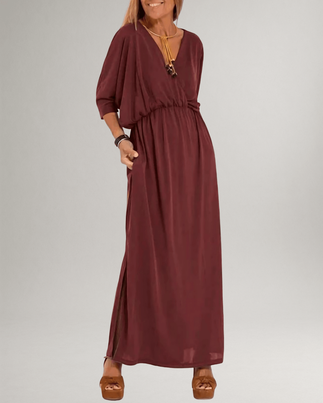 Lani™ | Robe longue vintage